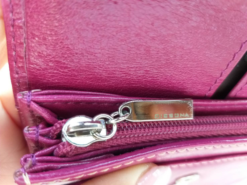 กระเป๋าสตางค์ DISSONA สวยน่ารักมาก หนังแท้