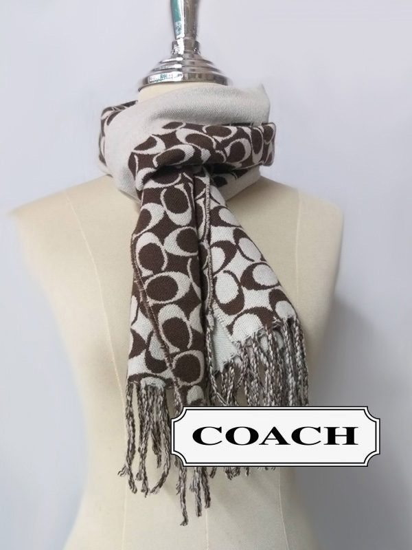 ผ้าพันคอ COACH Cashmere&Wool (ของใหม่)