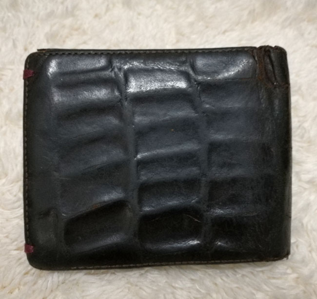 กระเป๋าสตางค์ Paul Smith หนังจรเข้แท้