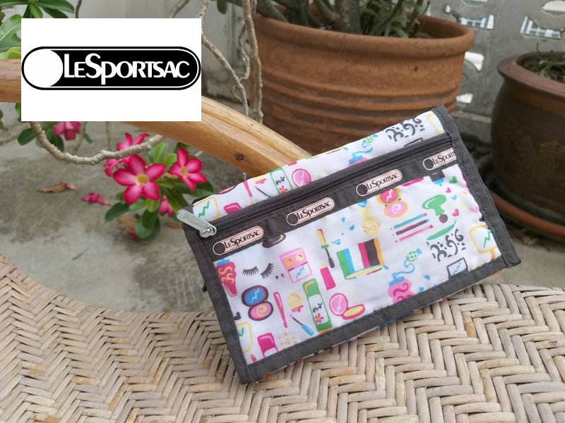 กระเป๋าสตางค์ห้อยคอได้ LESPORTSAC /ของใหม่/