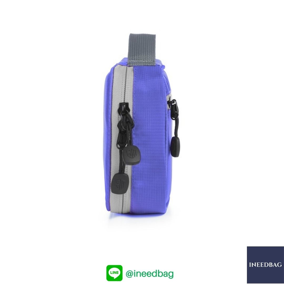 ฺBagsmart กระเป๋าจัดระเบียบอิเล็กทรอนิกส์ กระเป๋าใส่สายชาร์จ กระเป๋าใส่ฮาร์ดดิสก์ กระเป๋าใส่อุปกรณ์ไอที มีสองชั้น ช่องเยอะพิเศษ มีหูหิ้วพกพาสะดวก (น้ำเงิน)