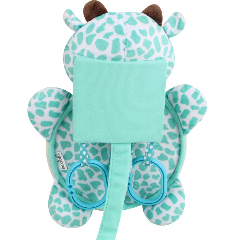 กระจกมองเด็กในรถ กระจกมองหลังติดเบาะรถสำหรับเด็กนั่งคาร์ซีท รูปตุ๊กตาวัว/หมี/เพนกวิน