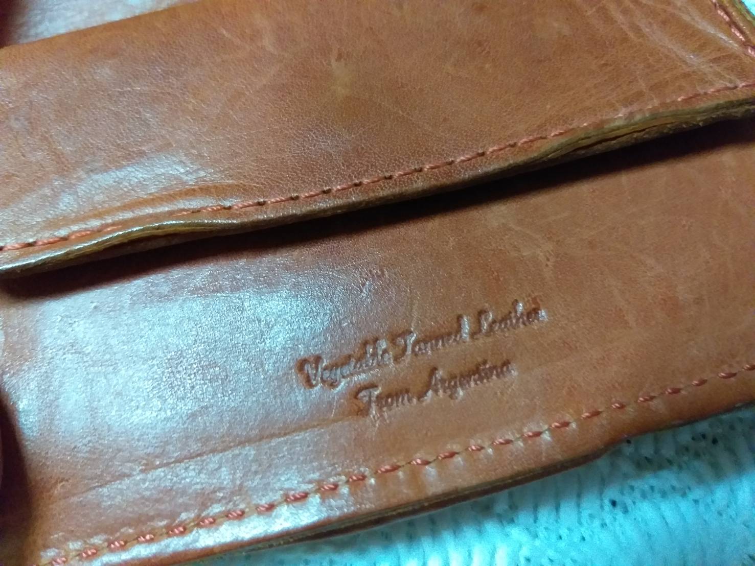 กระเป๋าสตางค์ HATO HASI Vegetable Tanned Leather