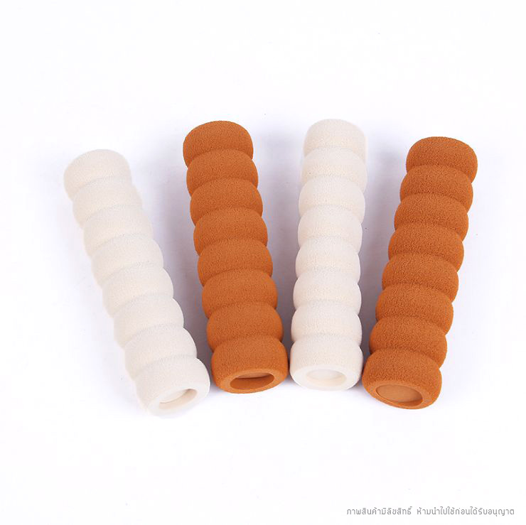 [แพคคู่] ปลอกลูกบิด ปลอกโฟมยางกันกระแทก สวมลูกบิดประตูแบบเขาควาย ป้องกันศีรษะเด็กวิ่งชน