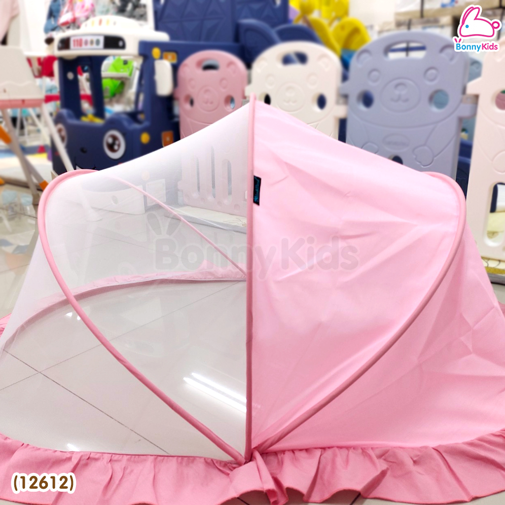 (12612) Palm&Pond มุ้งครอบเด็ก แบบพับเก็บง่าย พกพาสะดวก ไซส์ S (ขนาด 100x65x65 cm.)