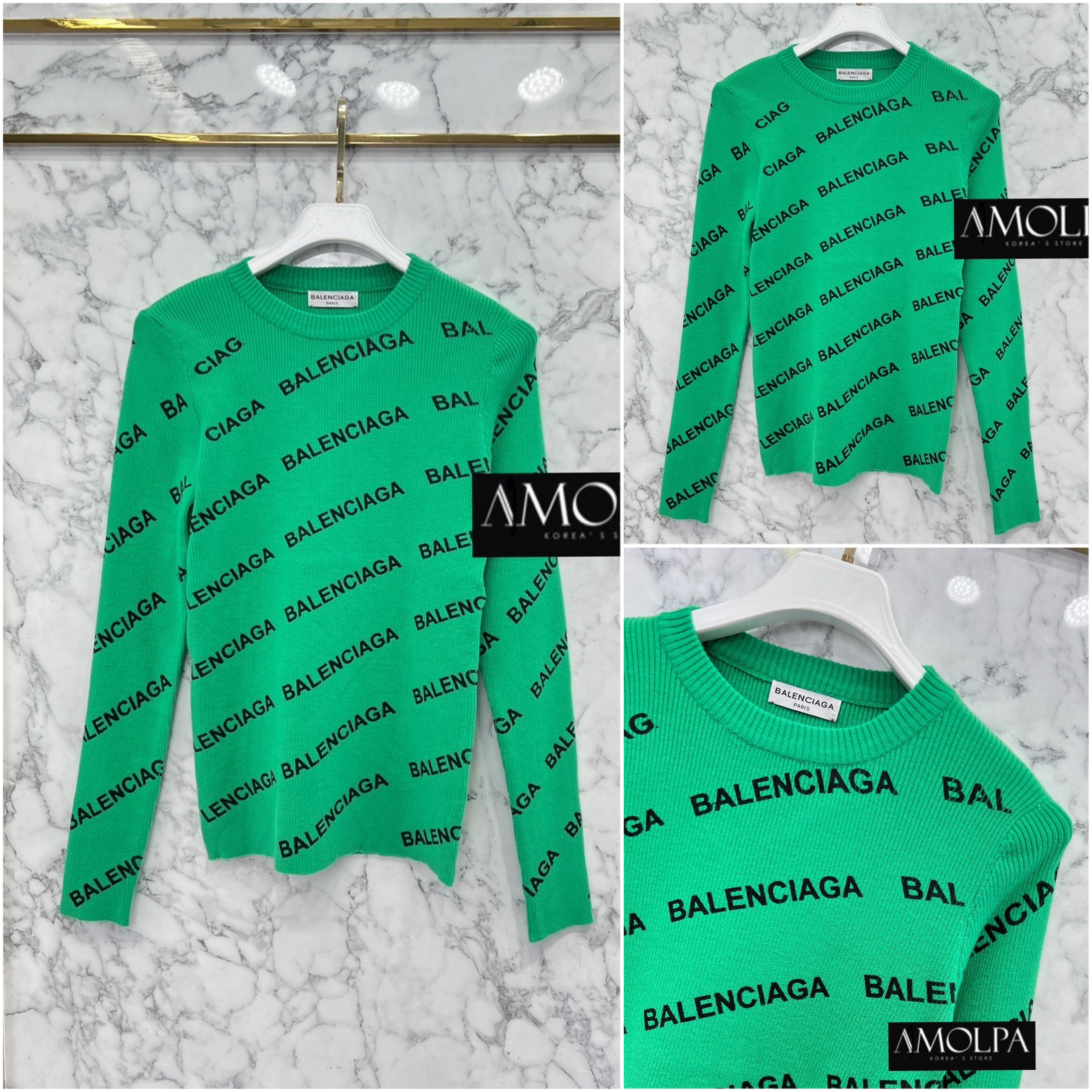 เสื้อแขนยาว BALENCIAGA งาน hiend เนื้อผ้าดีม๊าก เนื้อผ้าร่องๆ ใส่สบายมาก ใส่สบาย : สินค้าคุณภาพ (พร้อมส่ง)