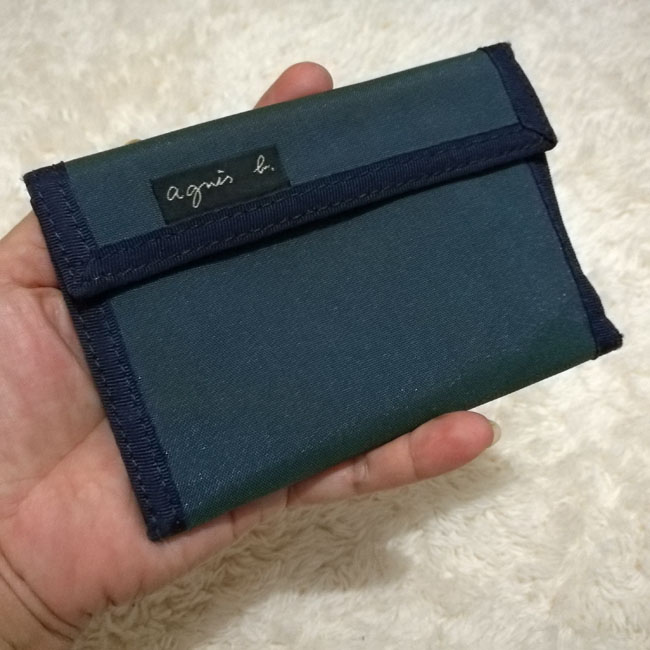 กระเป๋าสตางค์ agnès b. /ของใหม่/