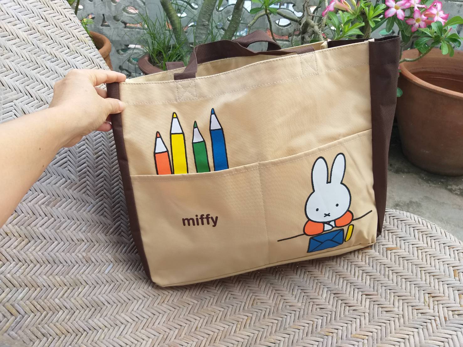 กระเป๋า miffy ลิขสิทธิ์แท้ น่ารักมาก (ของใหม่)