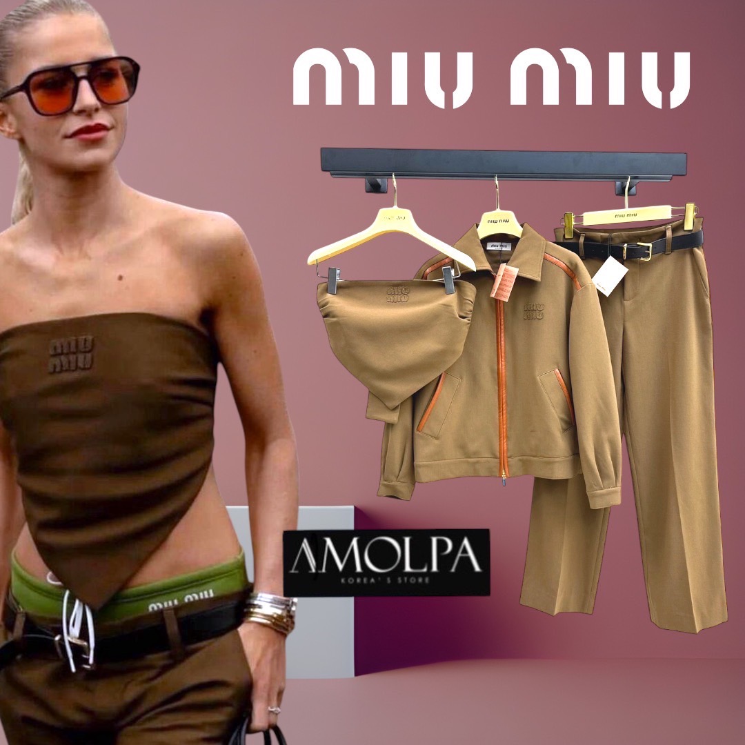 JACKET MIU MIU . ผ้าอย่างเทพ มีน้ำหนักสุดๆ งานสวยน่ารัก ตามช๊อปเลยน๊า ใส่สบาย : สินค้าคุณภาพ (พร้อมส่ง)