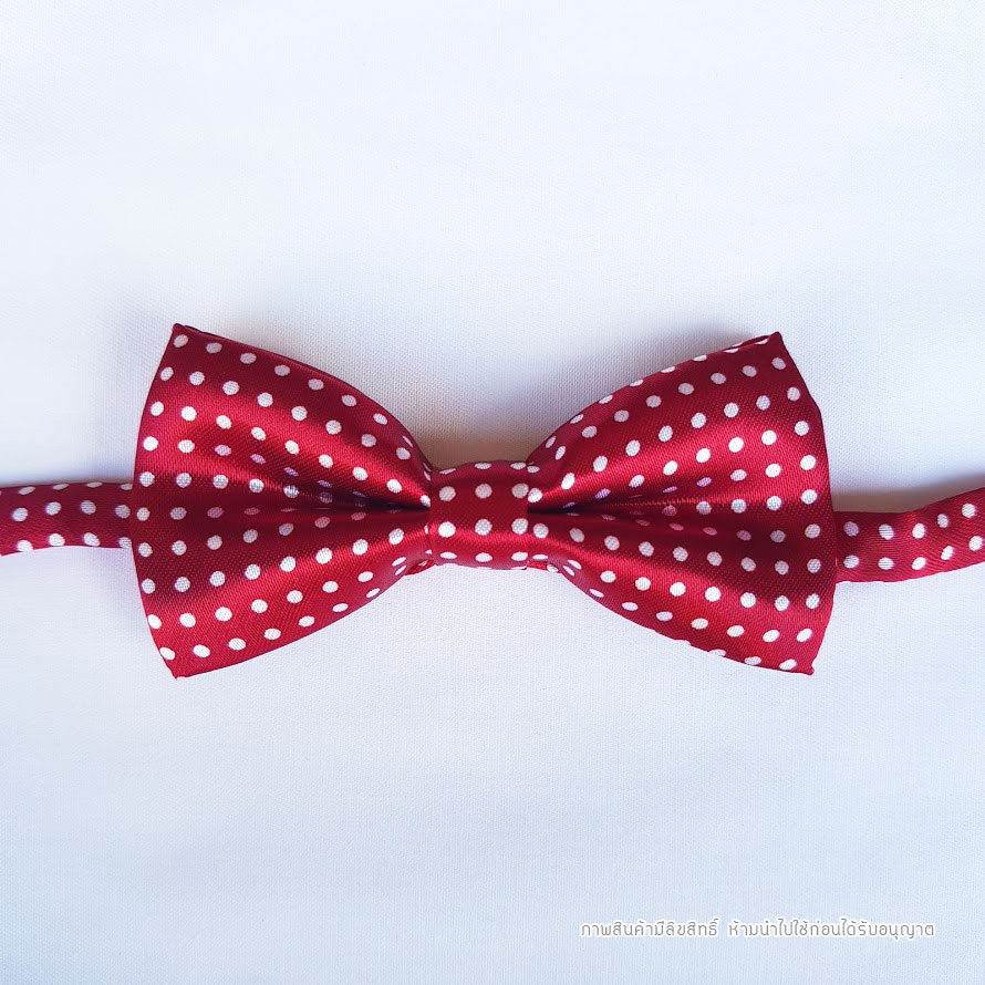 โบว์หูกระต่ายเด็ก ผูกสำเร็จ ปรับขนาดได้ สำหรับวัย 1-12 ปี