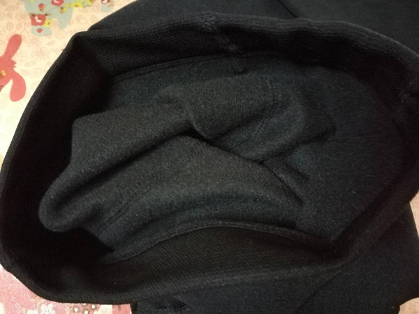 เลกกิ้งบุขน FIBER HEAT สีดำพื้น อุ่นติดลบ