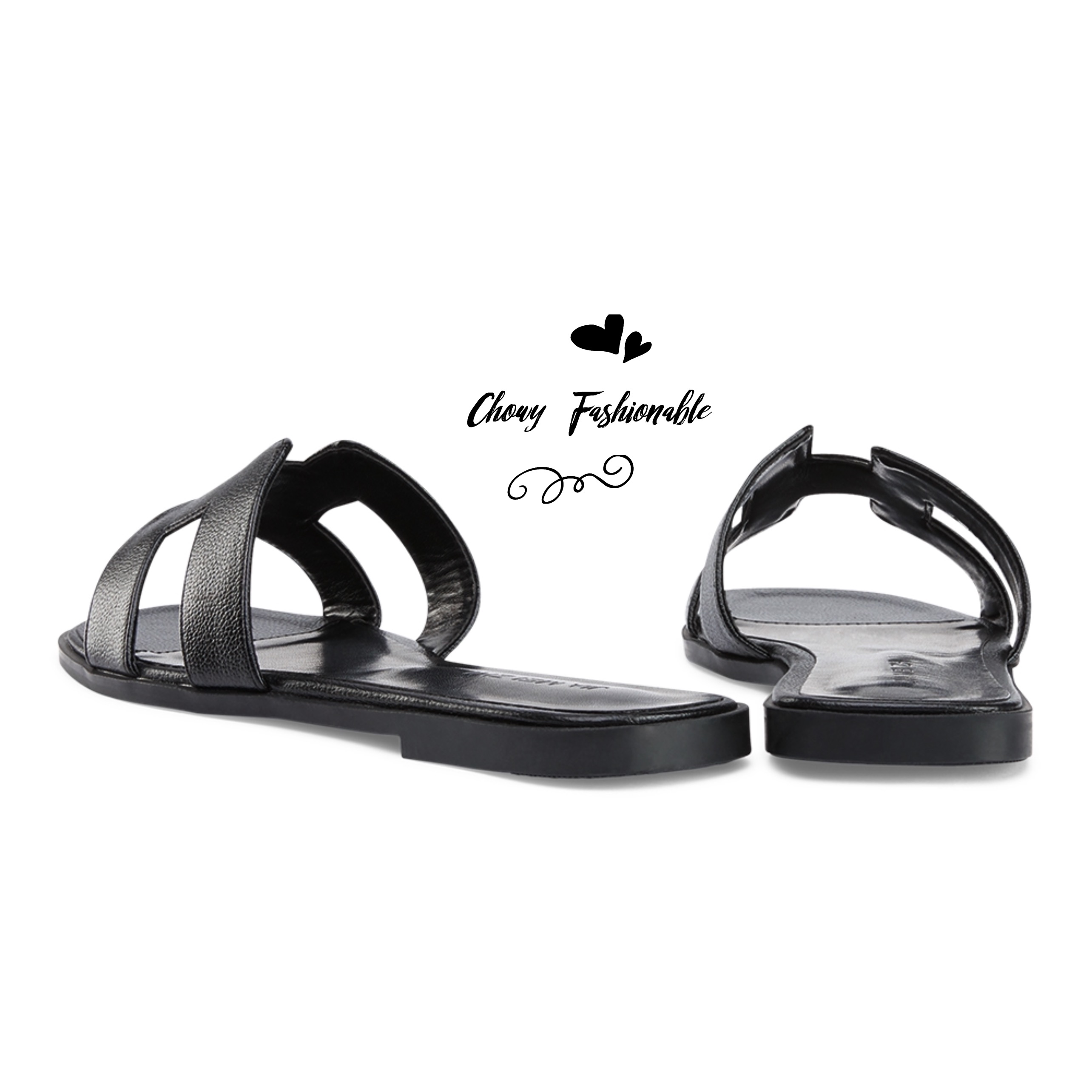 รองเท้าแตะแฟชั่น 38-42 แตะสวมส้นแบน KR0849