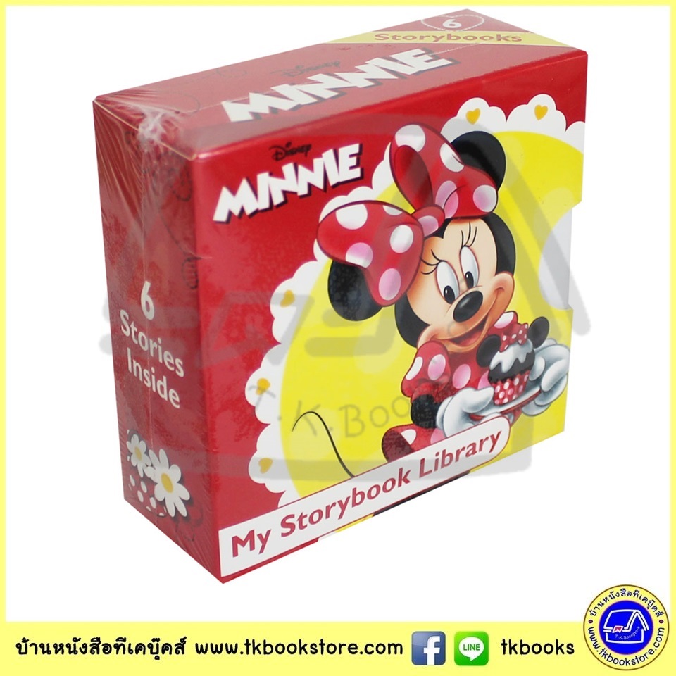 Disney Mini Board Book Set : My Little Storybook Library : Minnie : 6 Storybooks Collection มินิบอร์ดบุ๊คส์ 6 เล่ม มินนี่