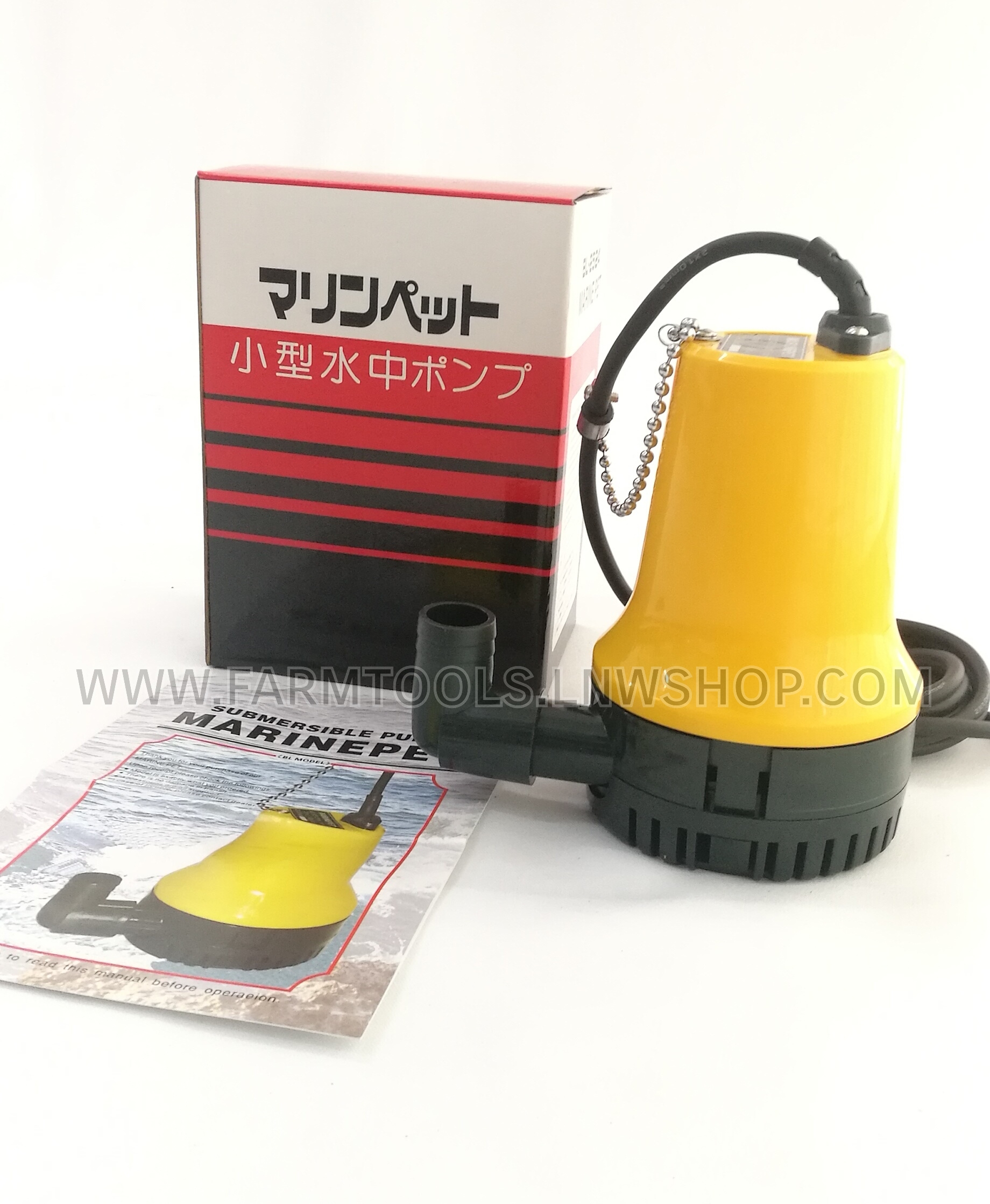 ปั๊มน้ำไดโว่ แบตเตอรี่ ปั๊มแช่ 1นิ้ว DC 24V BL-2524 ของแท้