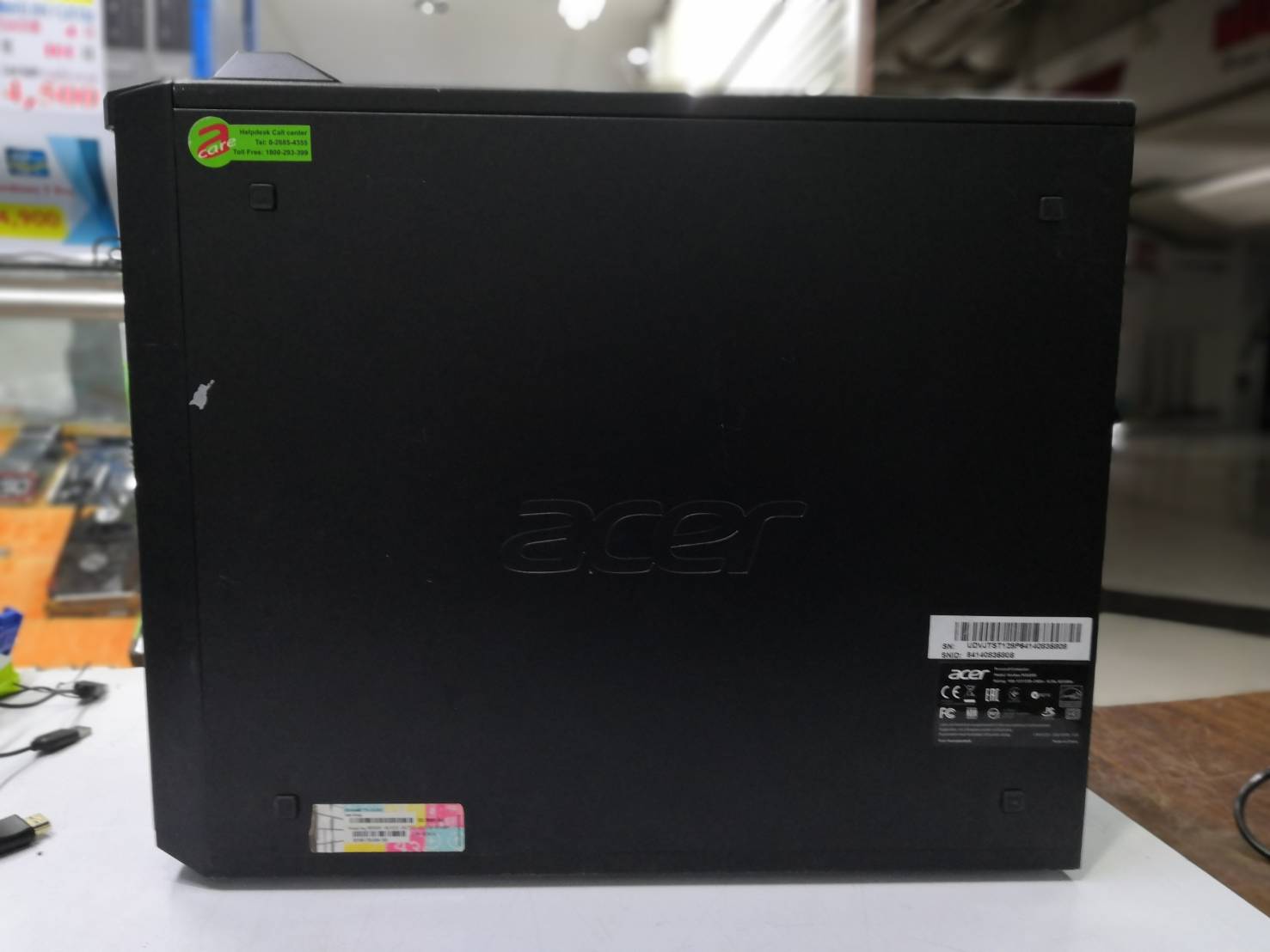 ครบชุด 7,500 บาท คอมมือสอง ACER I5 RAM 8 GB + จอของใหม่ 19 นิ้ว ทำงาน ดู youtube สบายๆ