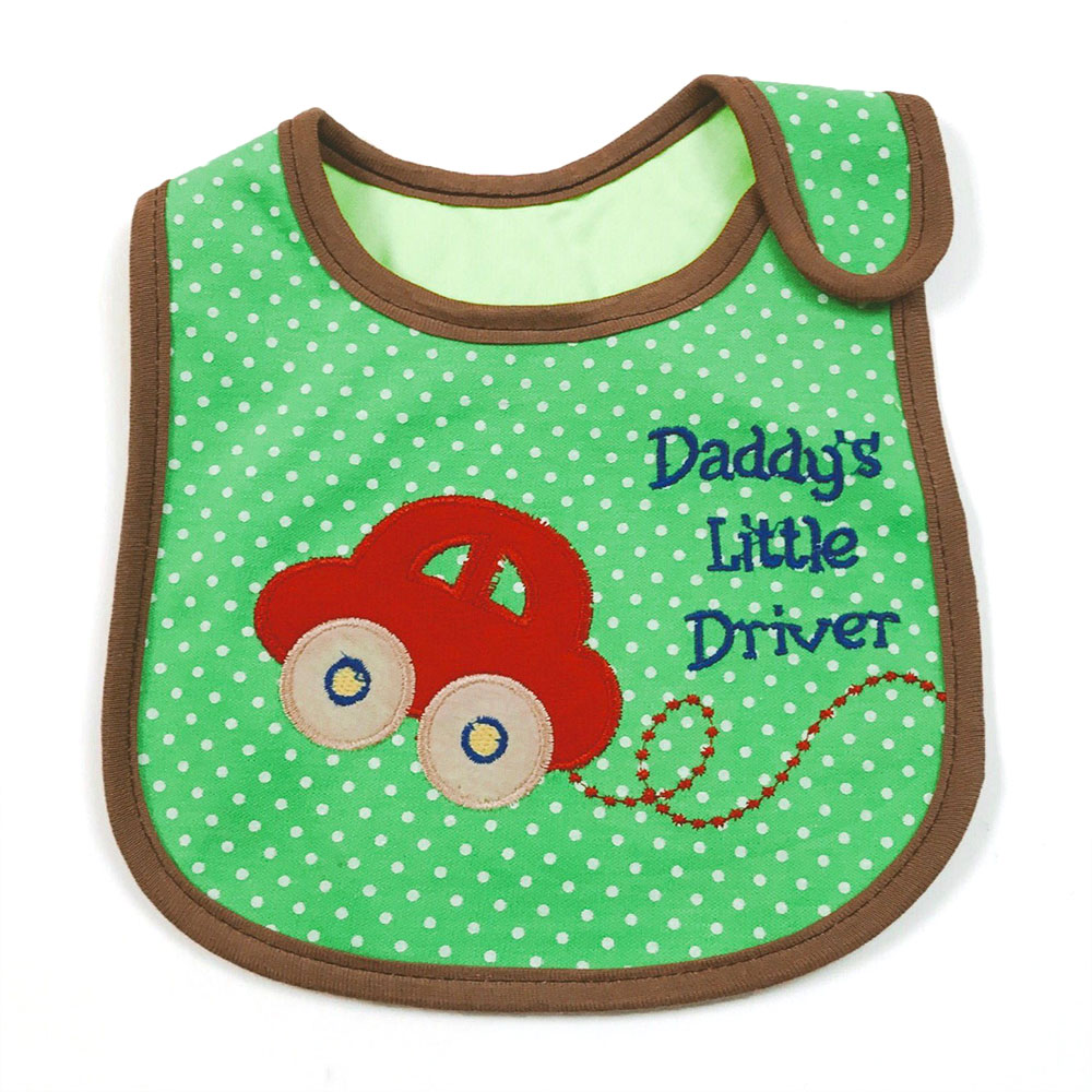 ผ้ากันเปื้อน กันน้ำลาย สำหรับเด็กอ่อน Lastest Kids เย็บประกบ กันน้ำ