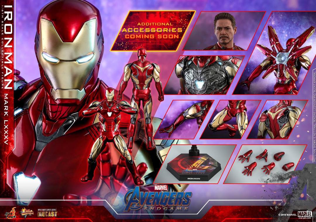 พร้อมส่ง Iron Man MK85: Avengers Endgame 1/6Scale (Diecast) by Hot Toys