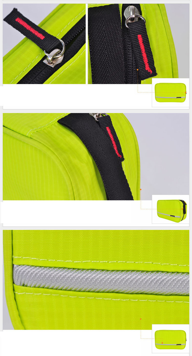 Travelicons กระเป๋าใส่อุปกรณ์อาบน้ำ 4 ส่วน ใส่อุปกรณ์อาบน้ำ แขวนได้ ทำจากไนล่อนกันน้ำ ทนทาน พกพาสะดวกมี 5 สีให้เลือก