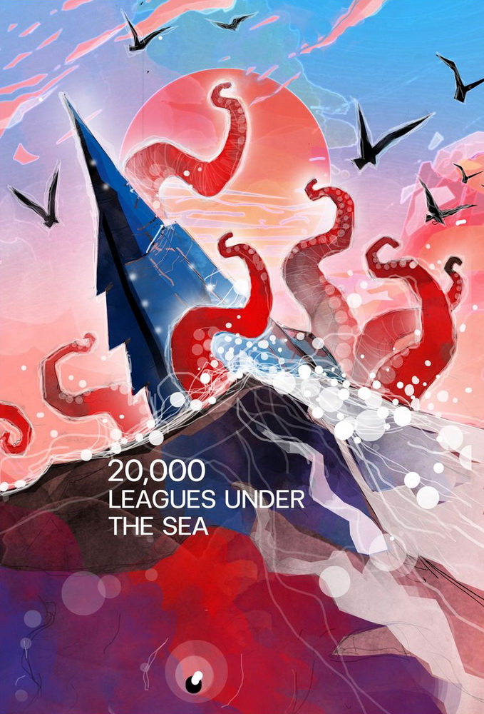 ใต้ทะเล 20000 โยชน์ (ปกแข็ง) (20,000 Leagues Under the Sea) (Jules Verne)