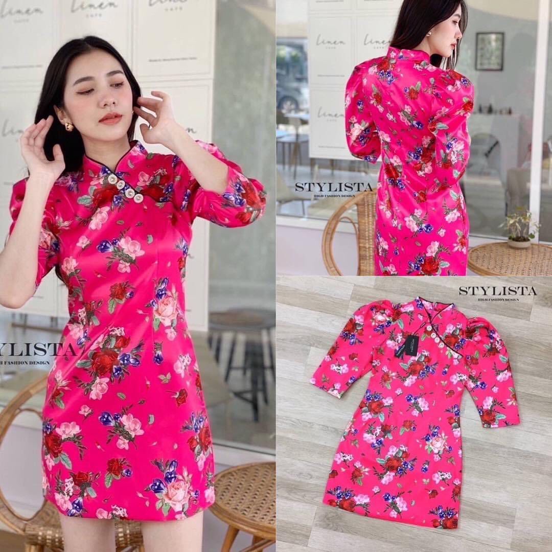 มินิเดรสกี่เพ้า ใส่สวยเรียบหรูดูดีมาก แพลตเทินดีงาม ใส่สวยเปะสุดๆ สินค้าคุณภาพ (พร้อมส่ง)