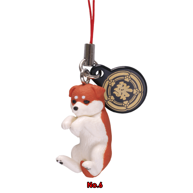 กาชาปองมาสคอทน้องหมาชิบะ Shiba Inu Netsuke