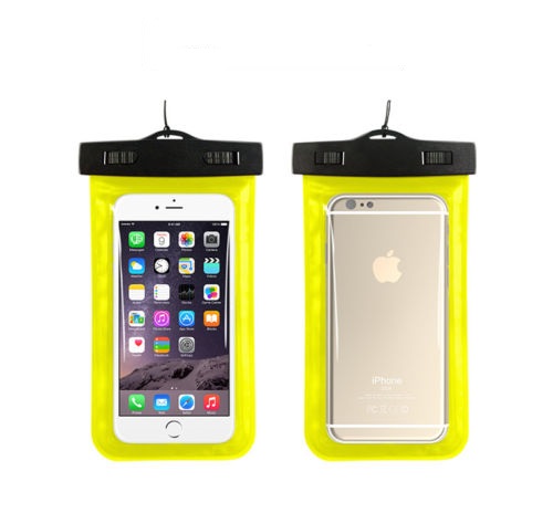 สุดคุ้ม ซองกันน้ำมือถือคุณภาพดี ป้องกันสิ่งสกปรก อยู่ในน้ำยังทัชสกรีน ถ่ายรูป หรือวิดีโอได้ชัดเจน ผลิตจาก PVC ใส ใส่มือถือได้ทุกขนาด มีสายห้อยคอ