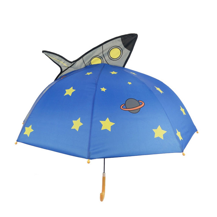 ร่มเด็กกันยูวี ร่มเด็กน่ารักๆ ร่มกันแดดของเด็ก ร่มเด็กผู้หญิง/ผู้ชาย มีชั้นในป้องกันรังสียูวี UV400 กันร้อน ลายการ์ตูน 3 มิติ สุดน่ารัก