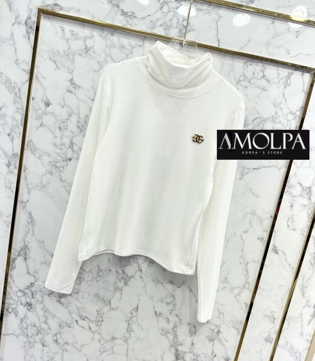 เสื้อแขนยาว CC งาน hiend งานสวยมากๆ ใส่ได้บ่อย ใส่สบาย : สินค้าคุณภาพ (พร้อมส่ง)