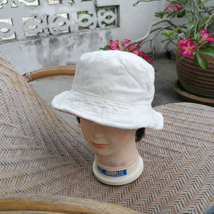 หมวกบักเก็ตลายฮาวาย ใส่ได้ 2 ด้าน สวยมาก