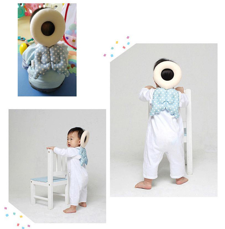 หมอนกันหงายหลัง หมอนกันกระแทก กันล้มเด็ก กันกระแทกหัวเด็ก มีสายคล้องแขน ป้องกันศีรษะและหลังลูกน้อย JJOVCE