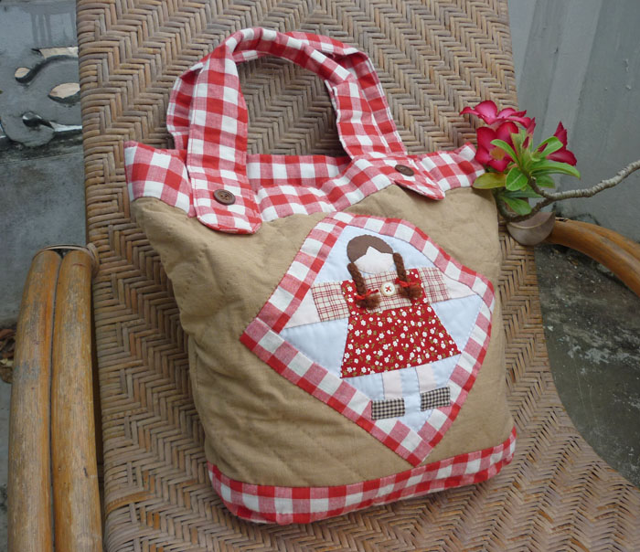 กระเป๋าผ้า handmade น่ารักมาก /ของใหม่/