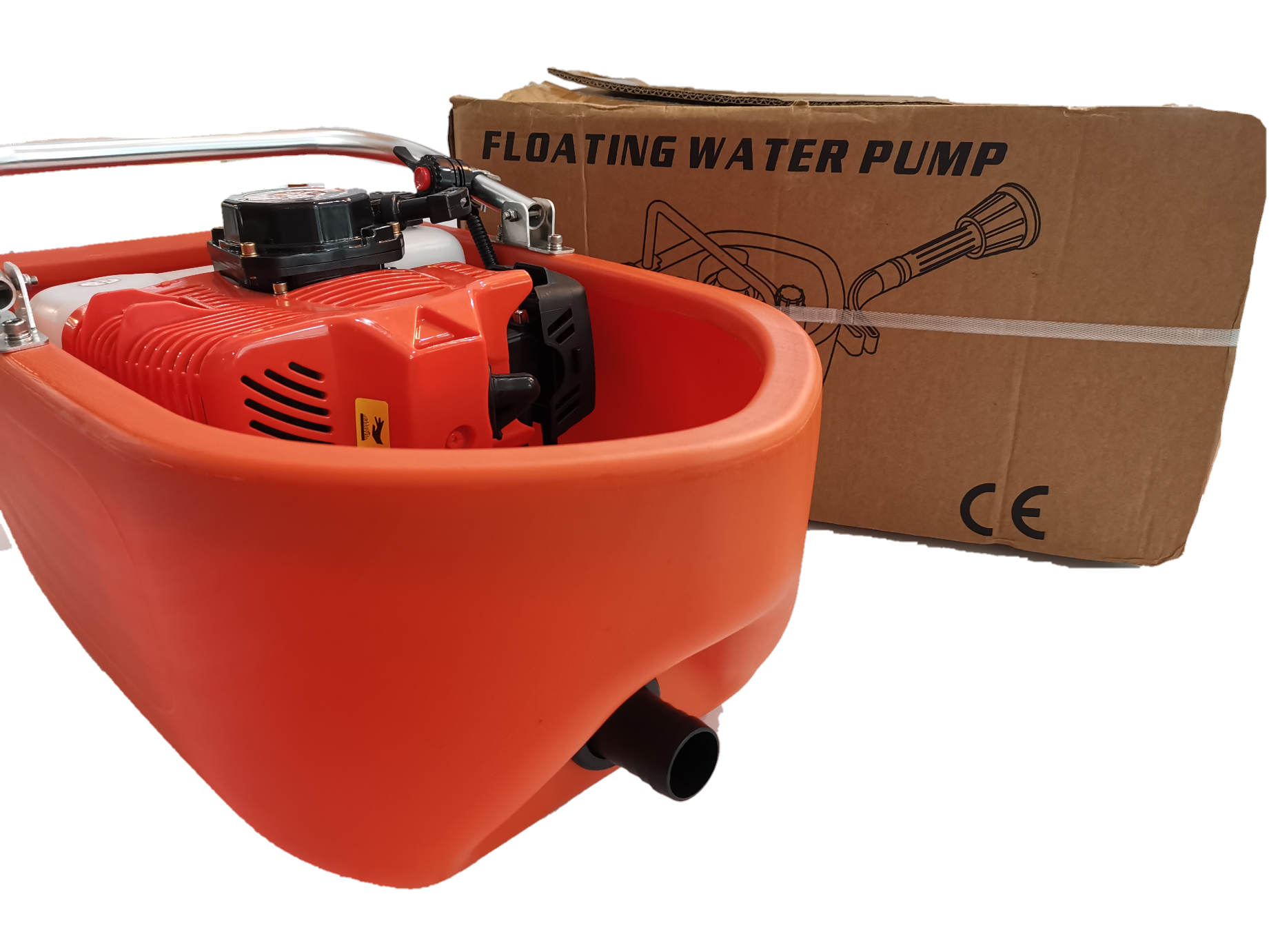 ปั๊มเรือลอยน้ำ เรือรดน้ำแรงดันสูง