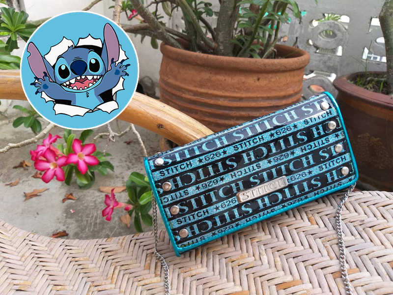 กระเป๋าสตางค์ Stitch ลิขสิทธิ์แท้ (ของใหม่)