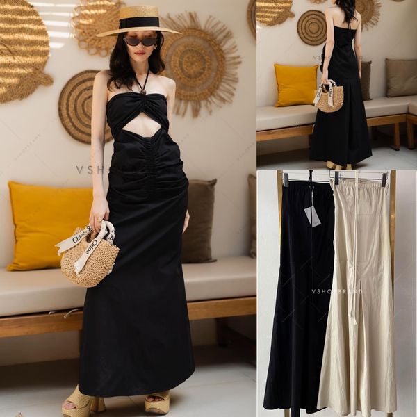 Maxi เกาะอกคล้องคอ เว้าท้อง . 👍🏻 สินค้าคุณภาพ (พร้อมส่ง) .