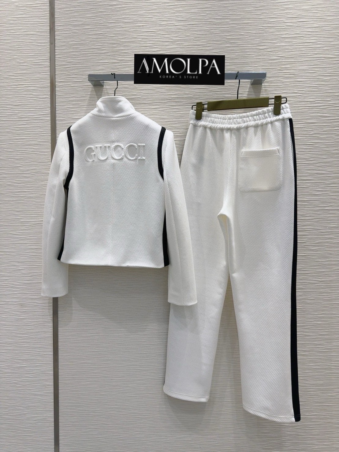 SET GUCCI งาน hiend งานสวยเทพเด่น เนื้อผ้าดีสุดๆ คุณภาพล้นๆ ใส่สบาย : สินค้าคุณภาพ (พร้อมส่ง)