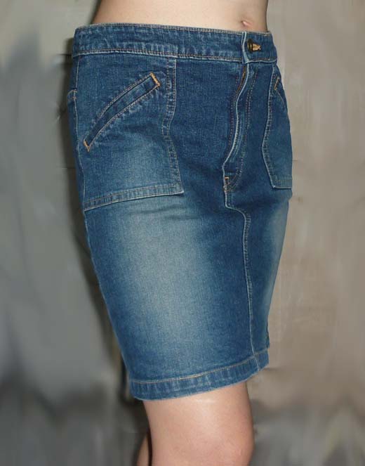 กระโปรงยีนส์แบรนด์ elite JAPAN 30-34-16.5