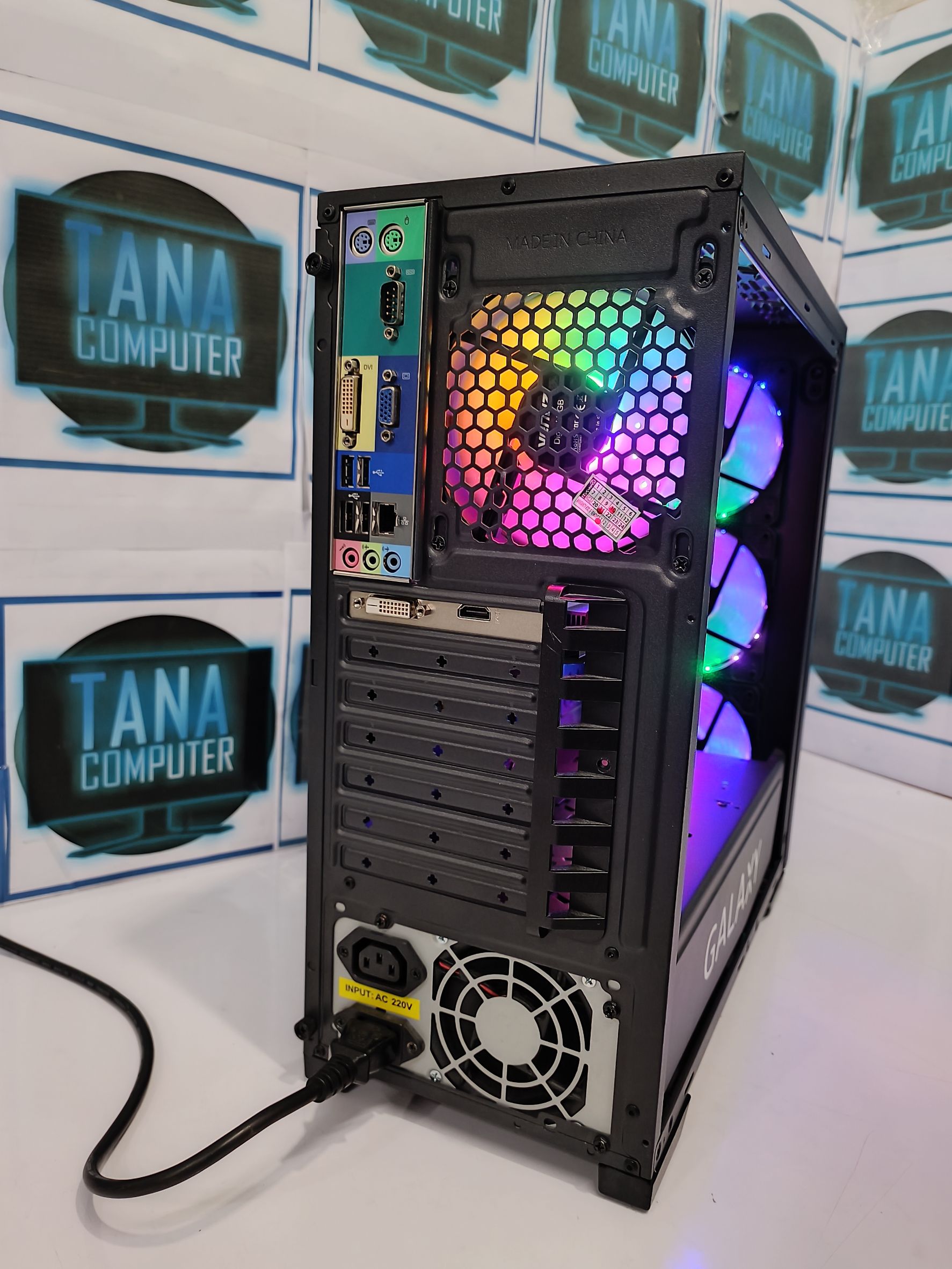 (9,900)คอมประกอบตั้งโต๊ะ สเปคดี I5Gen6 Ram8GB SSD120GB HDD500GB GT1030 2GB