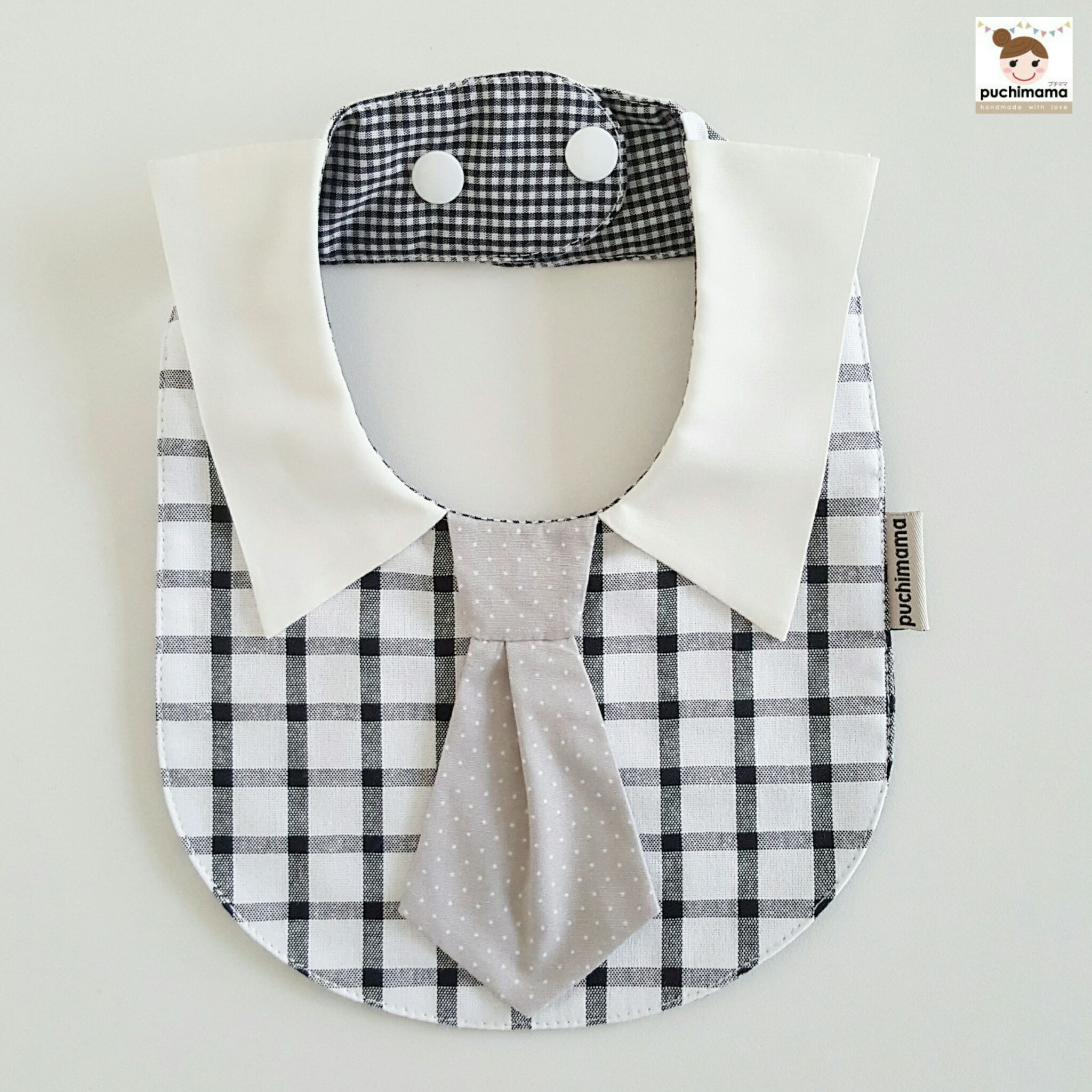 Puchimama "Necktie" Bib