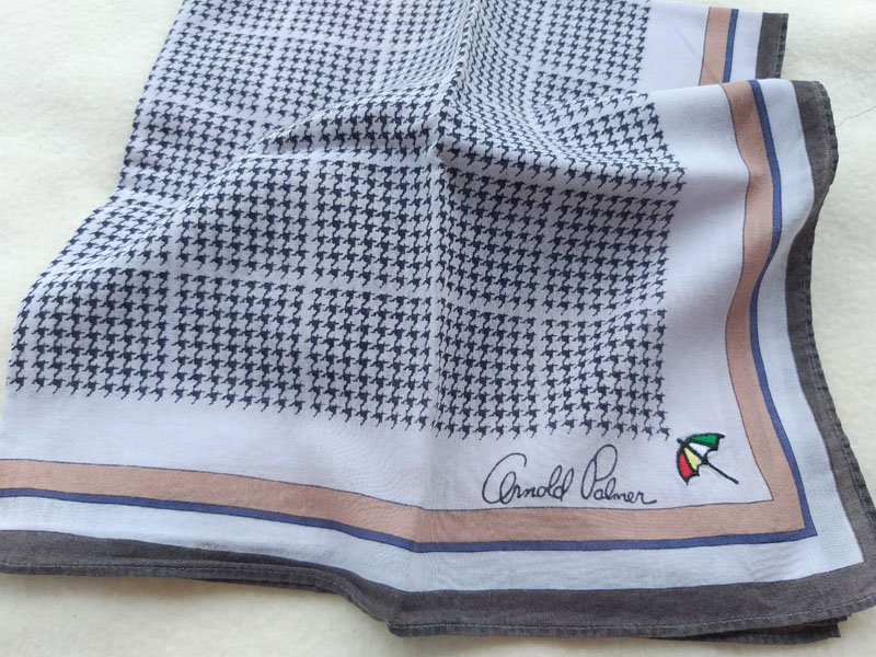 ผ้าเช็ดหน้าชาย แบรนด์เนม Arnold Palmer Handkerchief