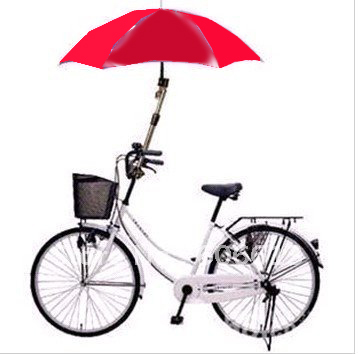 [มีตำหนิ] ด้ามจับร่ม ติดรถเข็นเด็ก/รถเข็นผู้ป่วย/ติดจักรยาน/เก้าอี้ตกปลา