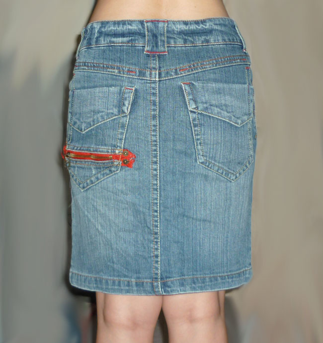 กระโปรงยีนส์ สวยมากตัวนี้ น่าใส่ค่ะ 31-34-17