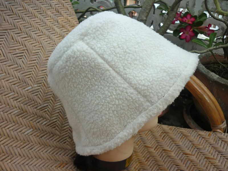 หมวกผ้าฟลีซหนา ใส่อุ่นมากๆ บังแดดด้วย