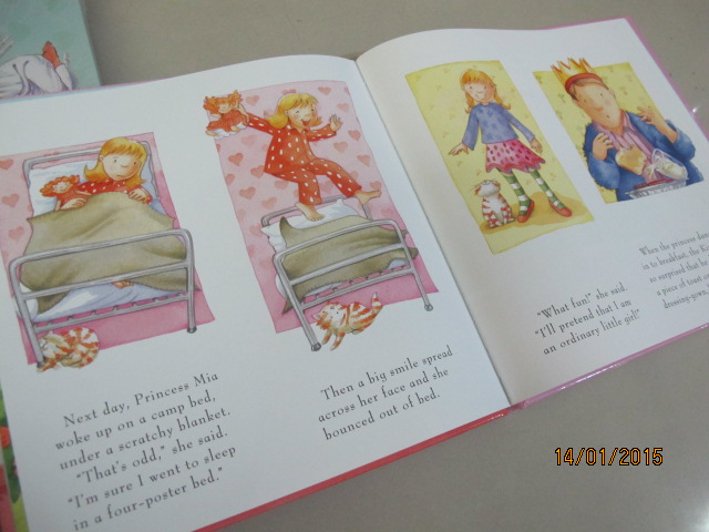 Princess and Angle Stories : Princess Mia and the Big Smile เจ้าหญิงมีอาและรอยยิ้มกว้าง นิทานปกแข็ง