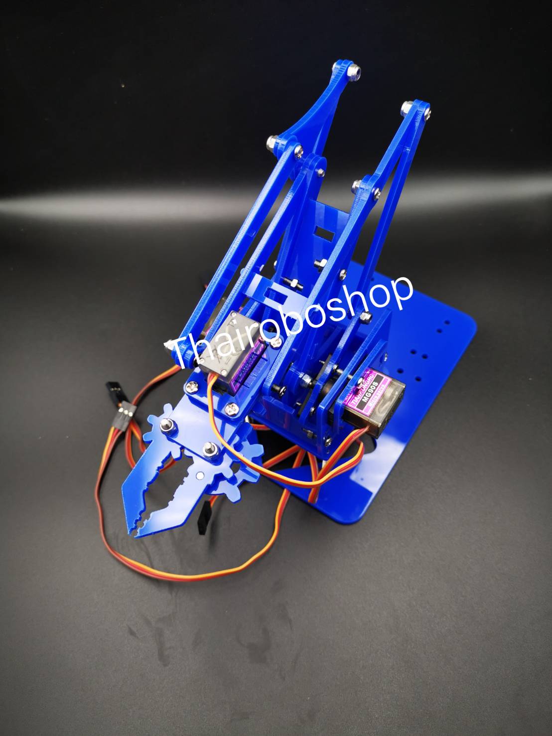 Robot Arm 4DOF Acrylic [Blue]