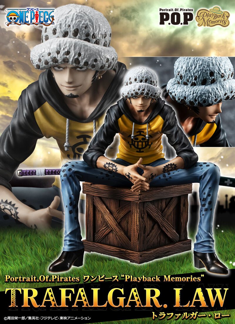 พร้อมส่ง Portrait.Of.Pirates One Piece “Playback Memories” Trafalgar Law ราคา 6300-6700บาท