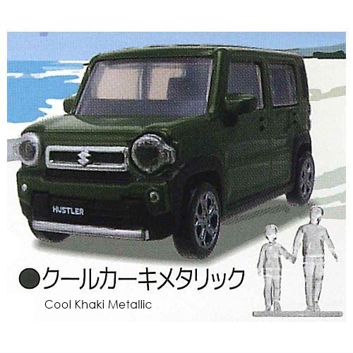 กาชาปองโมเดลรถซูซูกิฮัสท์เลอร์ PLUS Suzuki Hustler 1/64