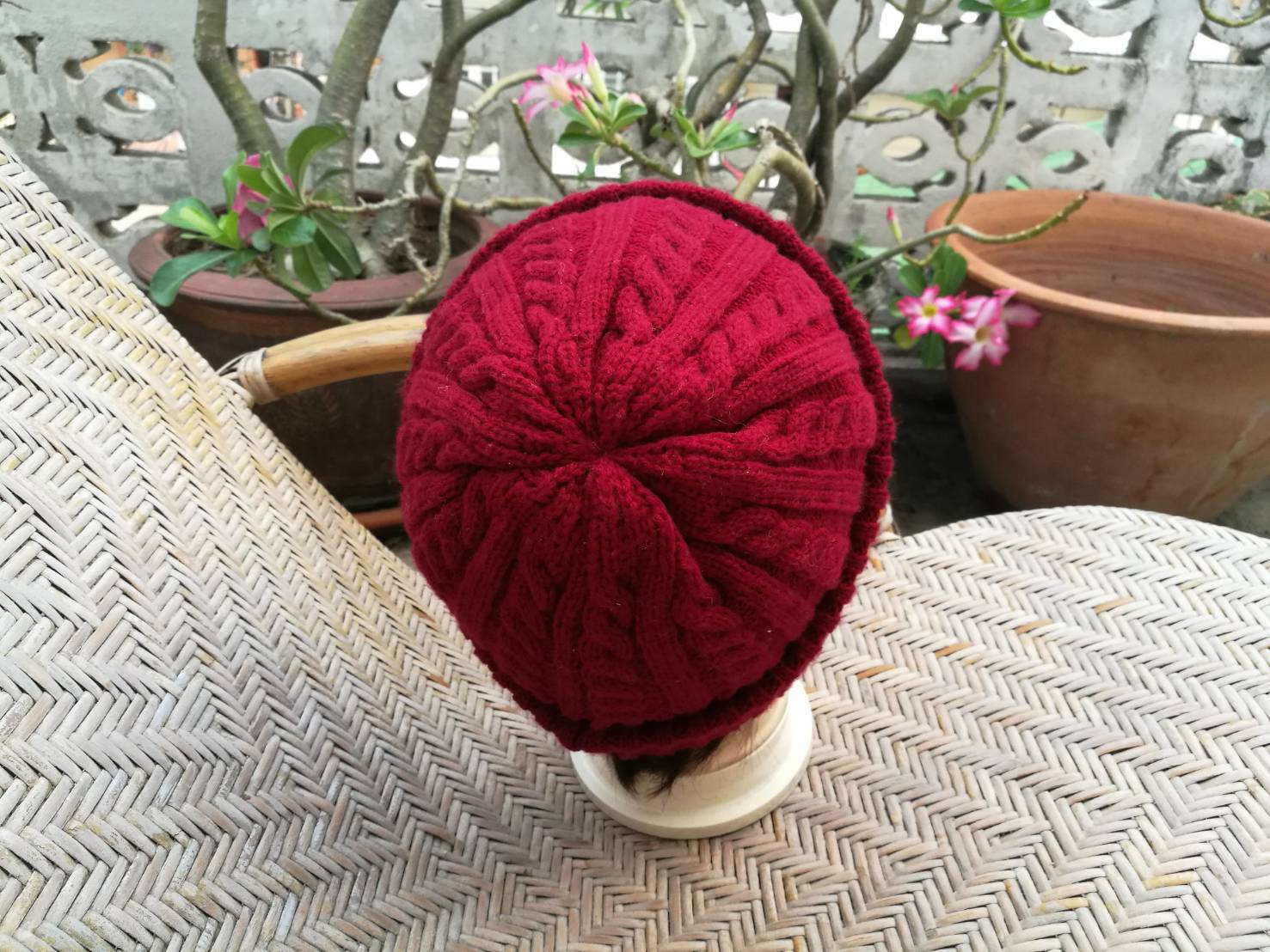 หมวกไหมพรมหนา 2 ชั้น BROWNY หนาวจัดถึงติดลบ