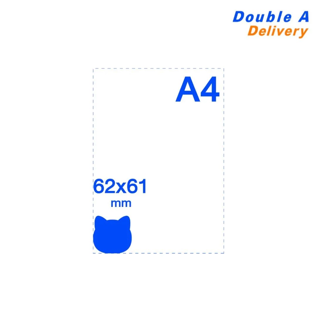 Die cut note หน้าปกลาย Ban Maew (New) 80 แกรม 30 แผ่น 4 ชิ้น (คละแบบ)