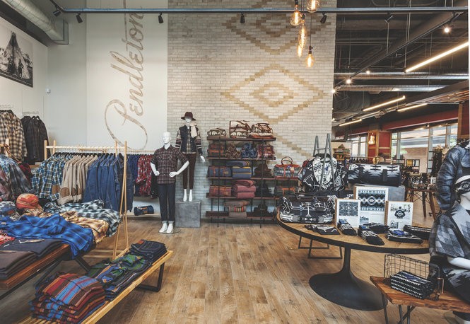 กระเป๋าสตางค์ผ้าขนสัตว์ PENDLETON