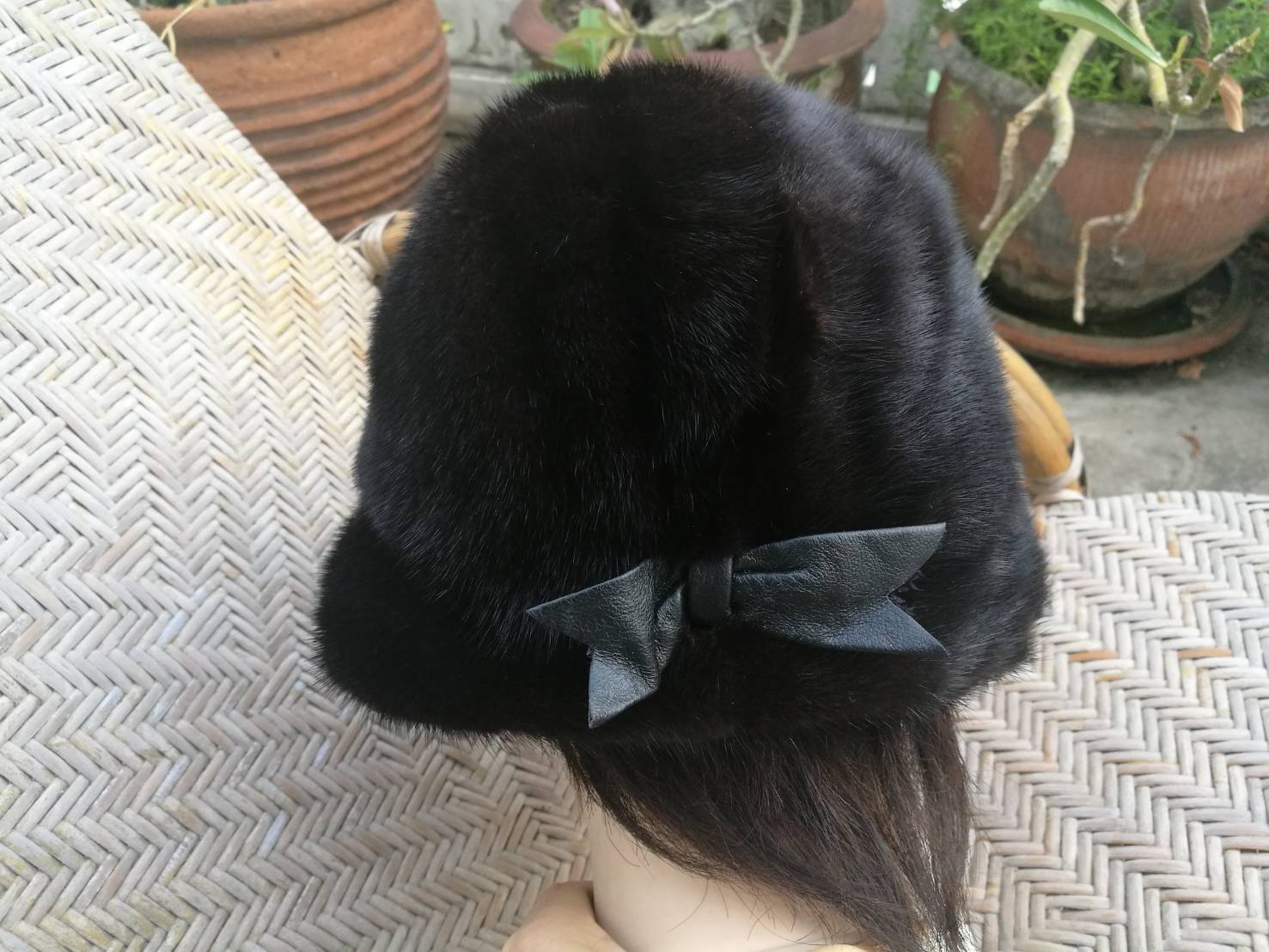 หมวกเฟอร์แท้จากอลาสก้า (ของใหม่)